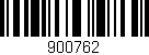 Código de barras (EAN, GTIN, SKU, ISBN): '900762'