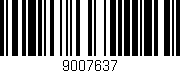 Código de barras (EAN, GTIN, SKU, ISBN): '9007637'