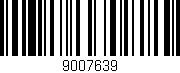 Código de barras (EAN, GTIN, SKU, ISBN): '9007639'
