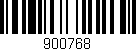 Código de barras (EAN, GTIN, SKU, ISBN): '900768'
