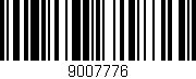 Código de barras (EAN, GTIN, SKU, ISBN): '9007776'