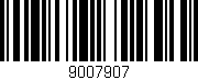 Código de barras (EAN, GTIN, SKU, ISBN): '9007907'