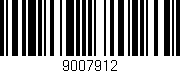 Código de barras (EAN, GTIN, SKU, ISBN): '9007912'