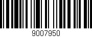Código de barras (EAN, GTIN, SKU, ISBN): '9007950'
