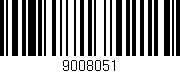 Código de barras (EAN, GTIN, SKU, ISBN): '9008051'