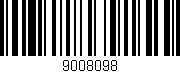 Código de barras (EAN, GTIN, SKU, ISBN): '9008098'
