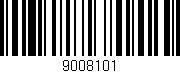 Código de barras (EAN, GTIN, SKU, ISBN): '9008101'