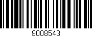 Código de barras (EAN, GTIN, SKU, ISBN): '9008543'