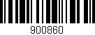 Código de barras (EAN, GTIN, SKU, ISBN): '900860'