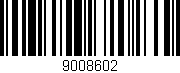 Código de barras (EAN, GTIN, SKU, ISBN): '9008602'