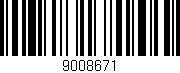 Código de barras (EAN, GTIN, SKU, ISBN): '9008671'