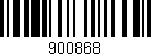 Código de barras (EAN, GTIN, SKU, ISBN): '900868'