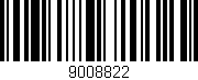 Código de barras (EAN, GTIN, SKU, ISBN): '9008822'