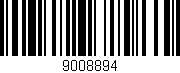 Código de barras (EAN, GTIN, SKU, ISBN): '9008894'