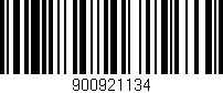 Código de barras (EAN, GTIN, SKU, ISBN): '900921134'