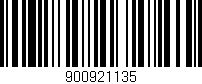Código de barras (EAN, GTIN, SKU, ISBN): '900921135'