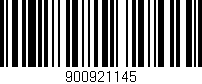 Código de barras (EAN, GTIN, SKU, ISBN): '900921145'