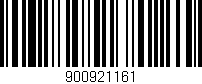Código de barras (EAN, GTIN, SKU, ISBN): '900921161'