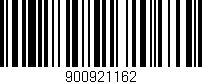 Código de barras (EAN, GTIN, SKU, ISBN): '900921162'