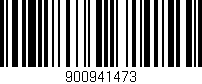 Código de barras (EAN, GTIN, SKU, ISBN): '900941473'