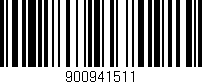 Código de barras (EAN, GTIN, SKU, ISBN): '900941511'