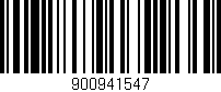 Código de barras (EAN, GTIN, SKU, ISBN): '900941547'