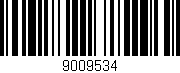 Código de barras (EAN, GTIN, SKU, ISBN): '9009534'