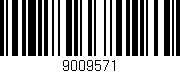 Código de barras (EAN, GTIN, SKU, ISBN): '9009571'