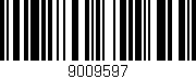 Código de barras (EAN, GTIN, SKU, ISBN): '9009597'