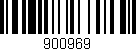 Código de barras (EAN, GTIN, SKU, ISBN): '900969'