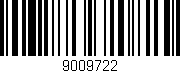 Código de barras (EAN, GTIN, SKU, ISBN): '9009722'