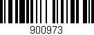 Código de barras (EAN, GTIN, SKU, ISBN): '900973'