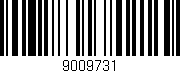 Código de barras (EAN, GTIN, SKU, ISBN): '9009731'