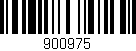 Código de barras (EAN, GTIN, SKU, ISBN): '900975'