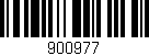 Código de barras (EAN, GTIN, SKU, ISBN): '900977'
