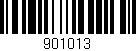 Código de barras (EAN, GTIN, SKU, ISBN): '901013'