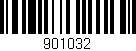 Código de barras (EAN, GTIN, SKU, ISBN): '901032'