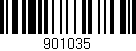 Código de barras (EAN, GTIN, SKU, ISBN): '901035'