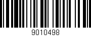 Código de barras (EAN, GTIN, SKU, ISBN): '9010498'