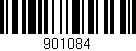 Código de barras (EAN, GTIN, SKU, ISBN): '901084'