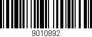 Código de barras (EAN, GTIN, SKU, ISBN): '9010892'