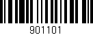 Código de barras (EAN, GTIN, SKU, ISBN): '901101'