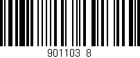 Código de barras (EAN, GTIN, SKU, ISBN): '901103/8'
