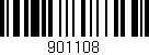 Código de barras (EAN, GTIN, SKU, ISBN): '901108'