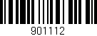 Código de barras (EAN, GTIN, SKU, ISBN): '901112'