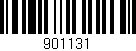 Código de barras (EAN, GTIN, SKU, ISBN): '901131'