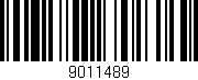 Código de barras (EAN, GTIN, SKU, ISBN): '9011489'