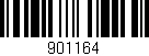 Código de barras (EAN, GTIN, SKU, ISBN): '901164'