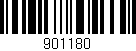 Código de barras (EAN, GTIN, SKU, ISBN): '901180'