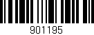 Código de barras (EAN, GTIN, SKU, ISBN): '901195'